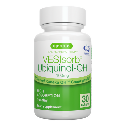 VESIsorb® Ubiquinol-QH Premium Coenzyme Q10 100mg