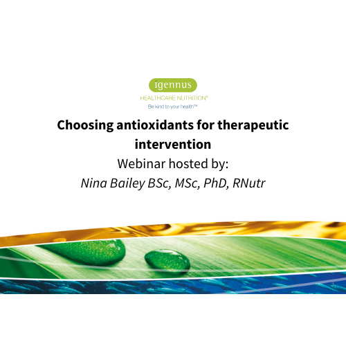 Choosing antioxidants for therapeutic intervention