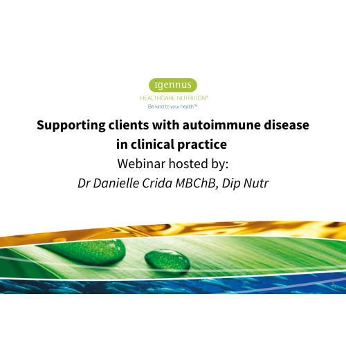 Supporting clients with autoimmune disease in clinical practice