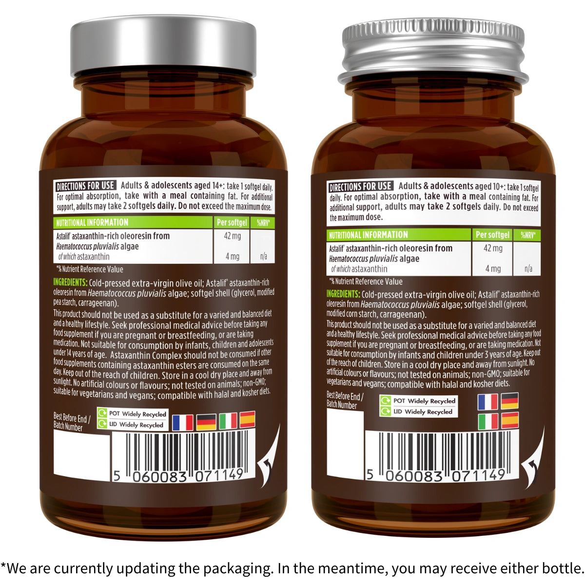 Astaxanthin Complex, 4mg Astaxanthin from 42mg, Vegan, 90 Softgels