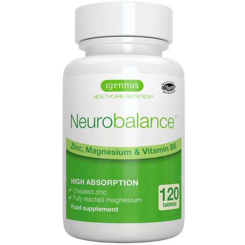 Neurobalance - Zinc, Magnesium & Vitamin B6 for Adults & Children