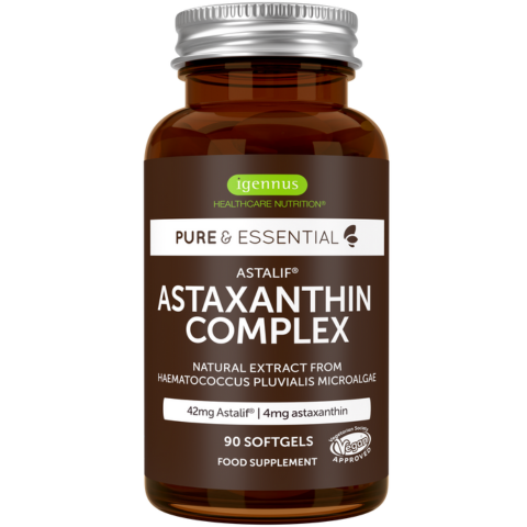 Astaxanthin Complex, 4mg Astaxanthin from 42mg, Vegan, 90 Softgels