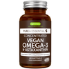 Vegan Omega-3 DHA & EPA 600mg & Astaxanthin, 60-180 Softgels