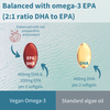 Vegan Omega-3 DHA & EPA 600mg & Astaxanthin, 60-180 Softgels