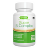 Methylated Super B-Complex, Vitamin B Complex with Vitamin C & Methylfolate, Sustained Release, 60-180 Tablets