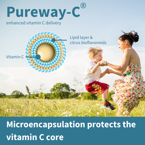 Super Vitamin C Complex, 1000mg Microencapsulated Pureway-C® with Bioflavonoids, 60 Tablets