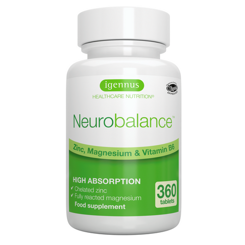 Neurobalance - Zinc, magnesium & vitamin B6 for adults & children