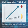 High Absorption Omega-3 Wild Fish Oil, 1000mg EPA & DHA rTG Triglyceride and Astaxanthin, Lemon Flavour, 180 Softgels