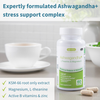 Ashwagandha+ L-Theanine & Magnesium, Adaptogen Complex with KSM-66, Zinc & B Vitamins, Vegan, 60 Capsules