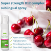 Super B12-Complex 5000mcg Sublingual Spray, Methylated Vitamin B12 as Methylcobalamin, Sugar-Free & Natural Cherry Flavour, Vegan