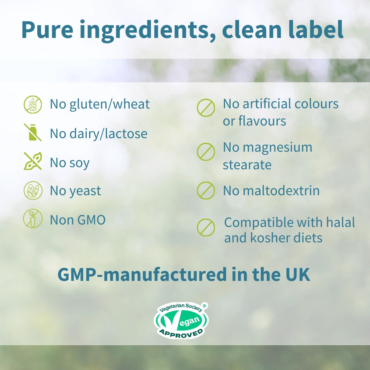 Berberine Phytosome & Chromium Picolinate, Blood Glucose Control Supplement, Vegan, 60 Capsules