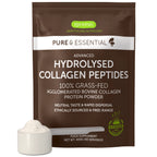 Package of Igennus Healthcare Nutrition Hydrolysed Collagen Peptides on a white background