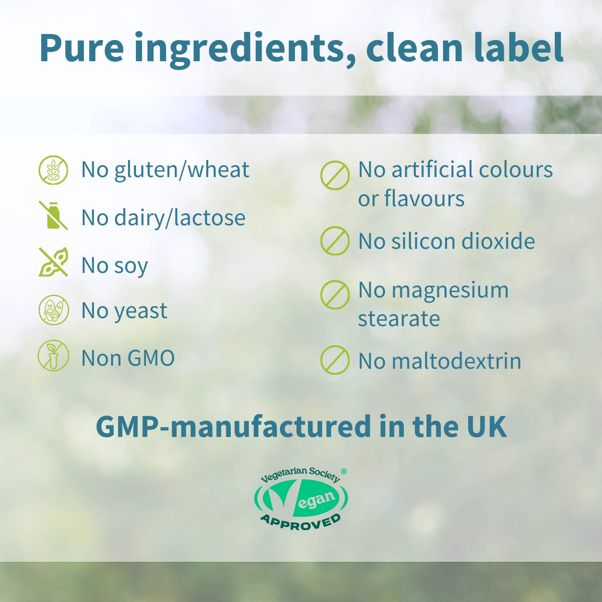 Pure L-Methylfolate 400mcg, Vegan & Clean Label, Methylated Form of Folic Acid 5-MTHF (Vitamin B9), 180 Small Tablets