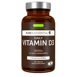 Daily Vitamin D3 2000iu Cholecalciferol, 1-a-day, 365 Tablets