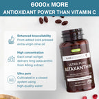 Astaxanthin Complex, 4mg Astaxanthin from 42mg Microalgae Complex Oil, Ultra-Pure & Vegan, 90 Softgels