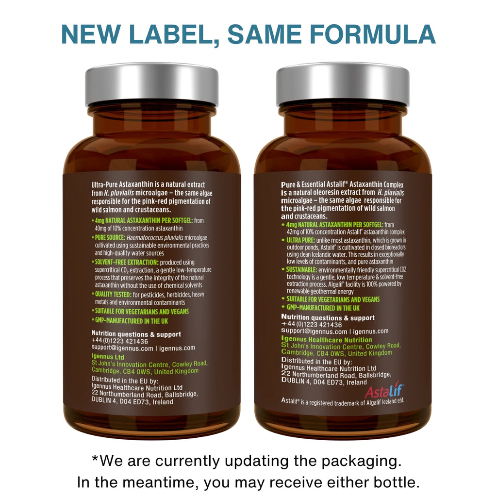 Astaxanthin Complex, 4mg Astaxanthin from 42mg Microalgae Complex Oil, Ultra-Pure & Vegan, 90 Softgels