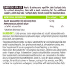 Astaxanthin Complex, 4mg Astaxanthin from 42mg Microalgae Complex Oil, Ultra-Pure & Vegan, 90 Softgels