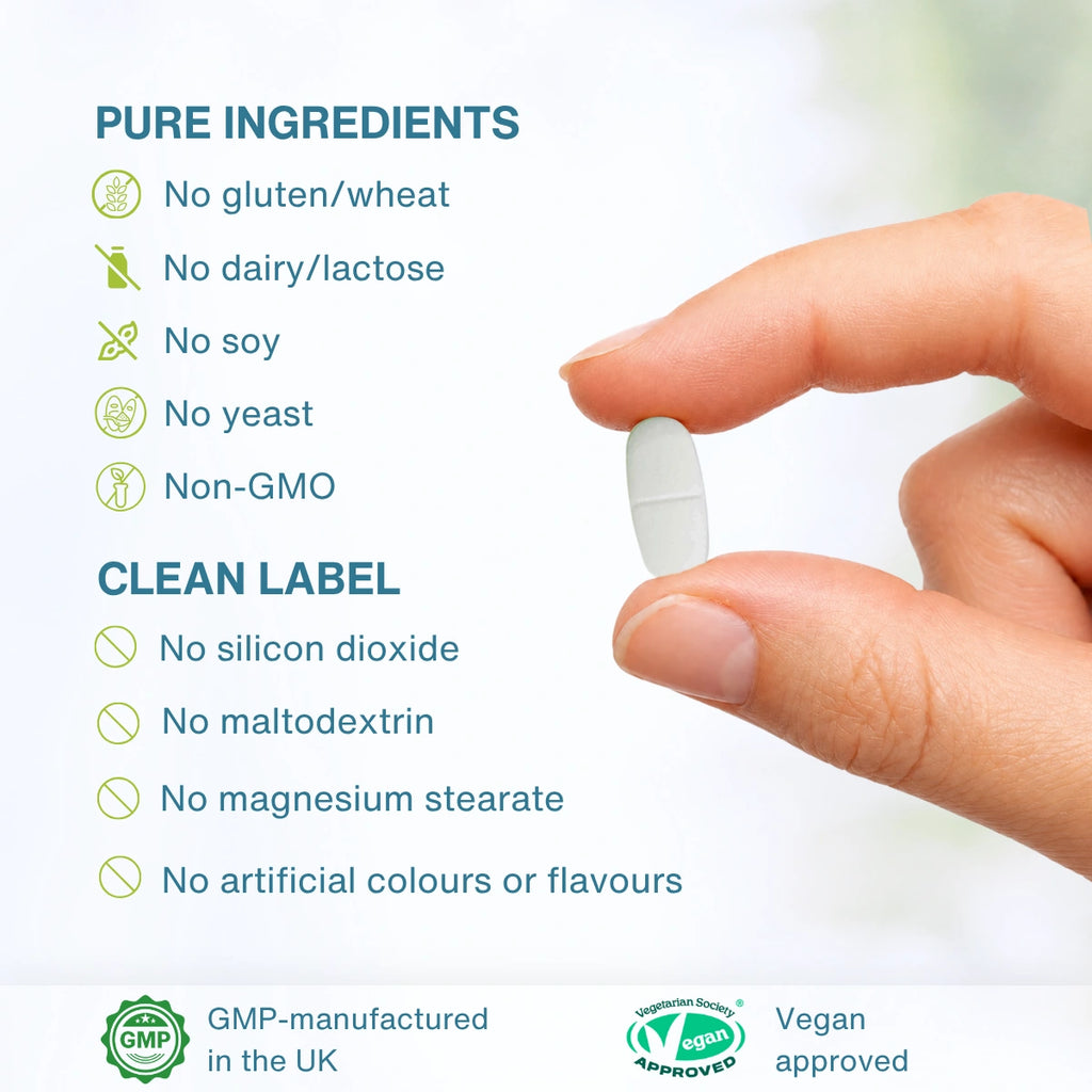 Triple Magnesium Complex, Fully Reacted and Chelated Magnesium Citrate, Bisglycinate & Taurate, 60-180 Tablets