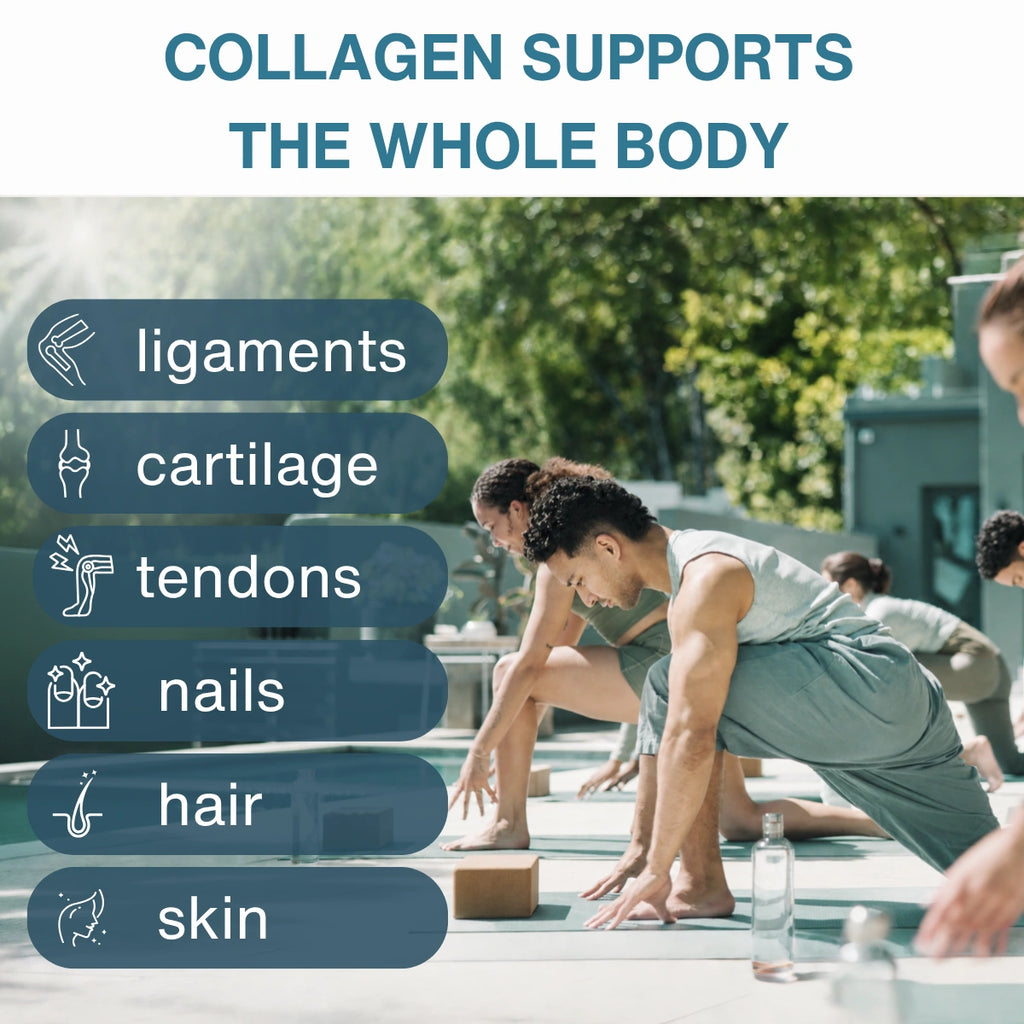 Advanced Hydrolysed Collagen Peptides – 100% Grass-fed Bovine Collagen Protein Powder, 40 Servings