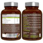 High absorption Omega-3 Wild Fish Oil, 1000mg EPA & DHA rTG Triglyceride and Astaxanthin, 180 Softgels