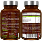 High absorption Omega-3 Wild Fish Oil, 1000mg EPA & DHA rTG Triglyceride and Astaxanthin, 180 Softgels