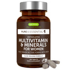 Methylated Multivitamin & Minerals with Iron for Women, with Folate, Vitamin D3 1000iu & Zinc, 60-180 Tablets