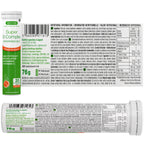 Super B-Complex Effervescent, Rapid Release, Methylated B-Vitamins & Vitamin C, Orange Flavour, 20 Tablets