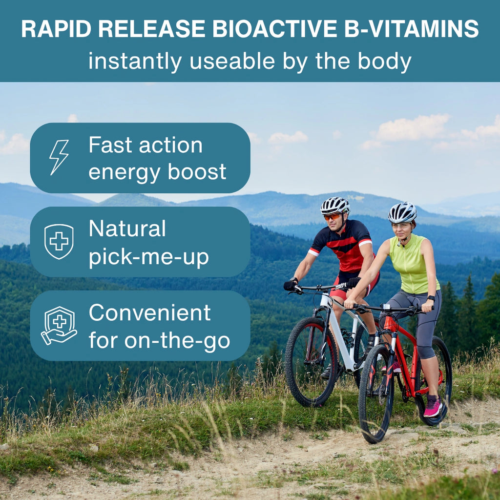 Super B-Complex Effervescent, Rapid Release, Methylated B-Vitamins & Vitamin C, Orange Flavour, 20 Tablets