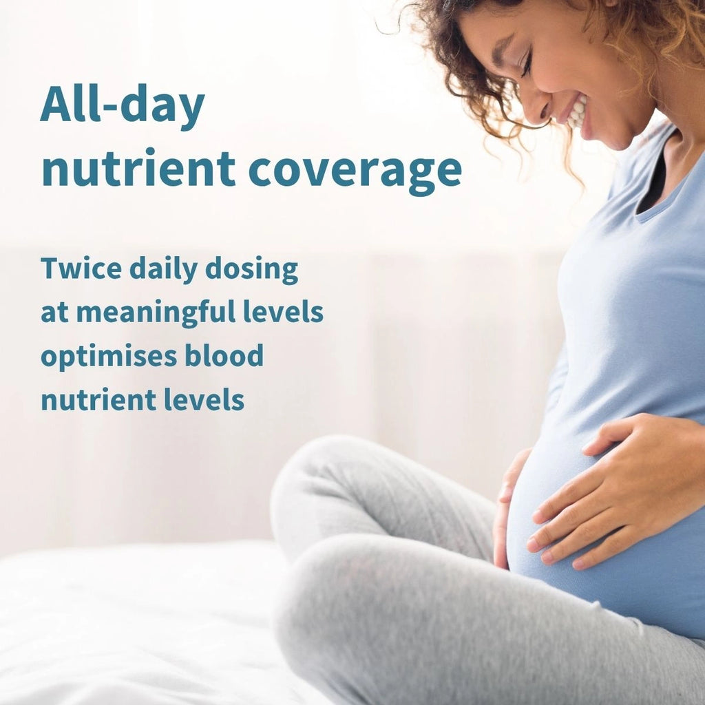 Methylated Pregnancy Multivitamin, with Folic Acid as Methyl-Folate, Choline, Calcium, Gentle Iron, 60 Tablets