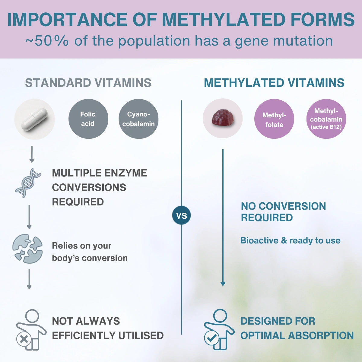 Kids Multivitamin Gummy with Methylated B-Vitamins, Iodine & Zinc, Clean & Sugar-Free, for Children aged 4+, 90 Gummies