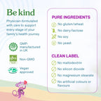 Kids Multivitamin Gummy with Methylated B-Vitamins, Iodine & Zinc, Clean & Sugar-Free, for Children aged 4+, 90 Gummies