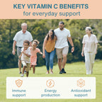 Vitamin C Sugar-Free Chewable 500mg, Kids & Adults, Orange and Lemon Flavours, 120 Tablets