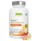 Vitamin C Sugar-Free Chewable 500mg, Kids & Adults, Orange and Lemon Flavours, 120 Tablets