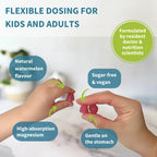 Calm Magnesium Gummies, with L-Theanine & Vitamin B6, for Kids & Adults, 90 Gummies