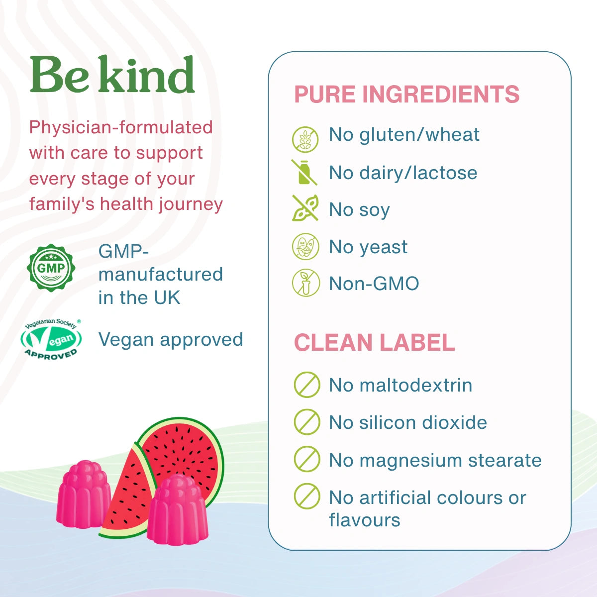 Calm Magnesium Gummies, with L-Theanine & Vitamin B6, for Kids & Adults, 90 Gummies