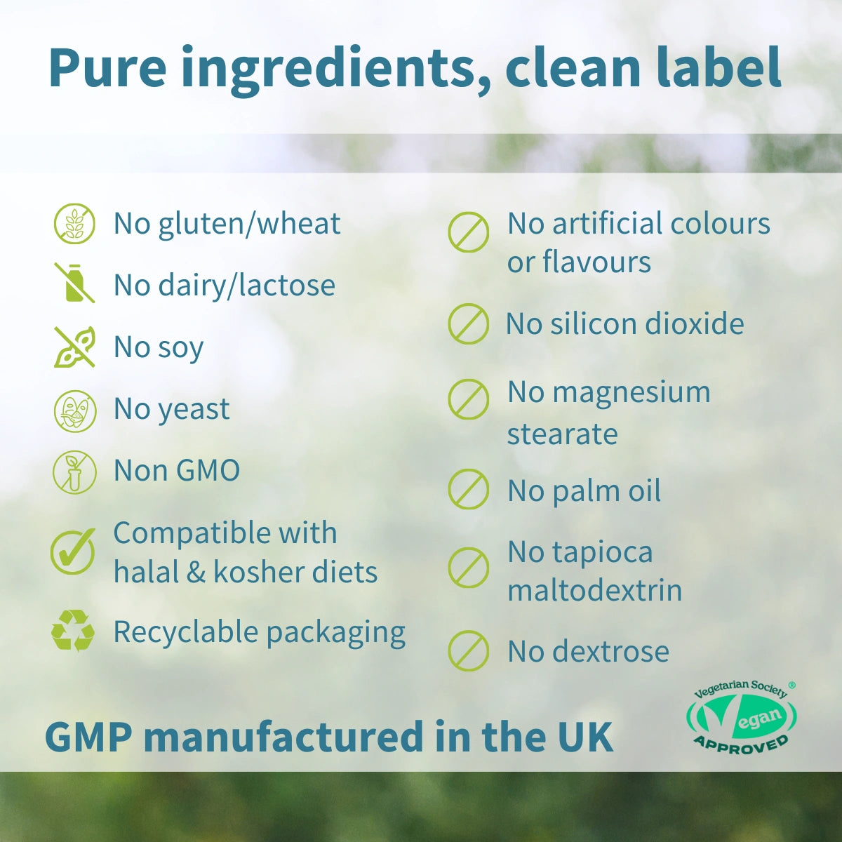 Iron Bisglycinate 20mg with Vitamin C, High Absorption & Gentle Iron, Targeted Release, One-a-day, Vegan, 180 Tablets