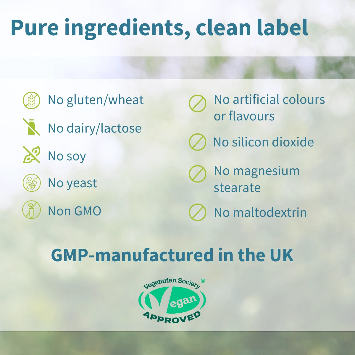 High Strength Magnesium Glycinate Buffered Chelate, 380mg Elemental from 1300mg Bulk, Vegan, 180 Capsules