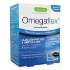 Box of Igennus Omegaflex health supplement on a white background