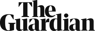 The Guardian logo in black text on a white background