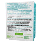 Vitamins or supplements packaging with detailed information on a white background