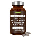 Bottle of Igennus Multivitamin & Minerals for Women on a white background